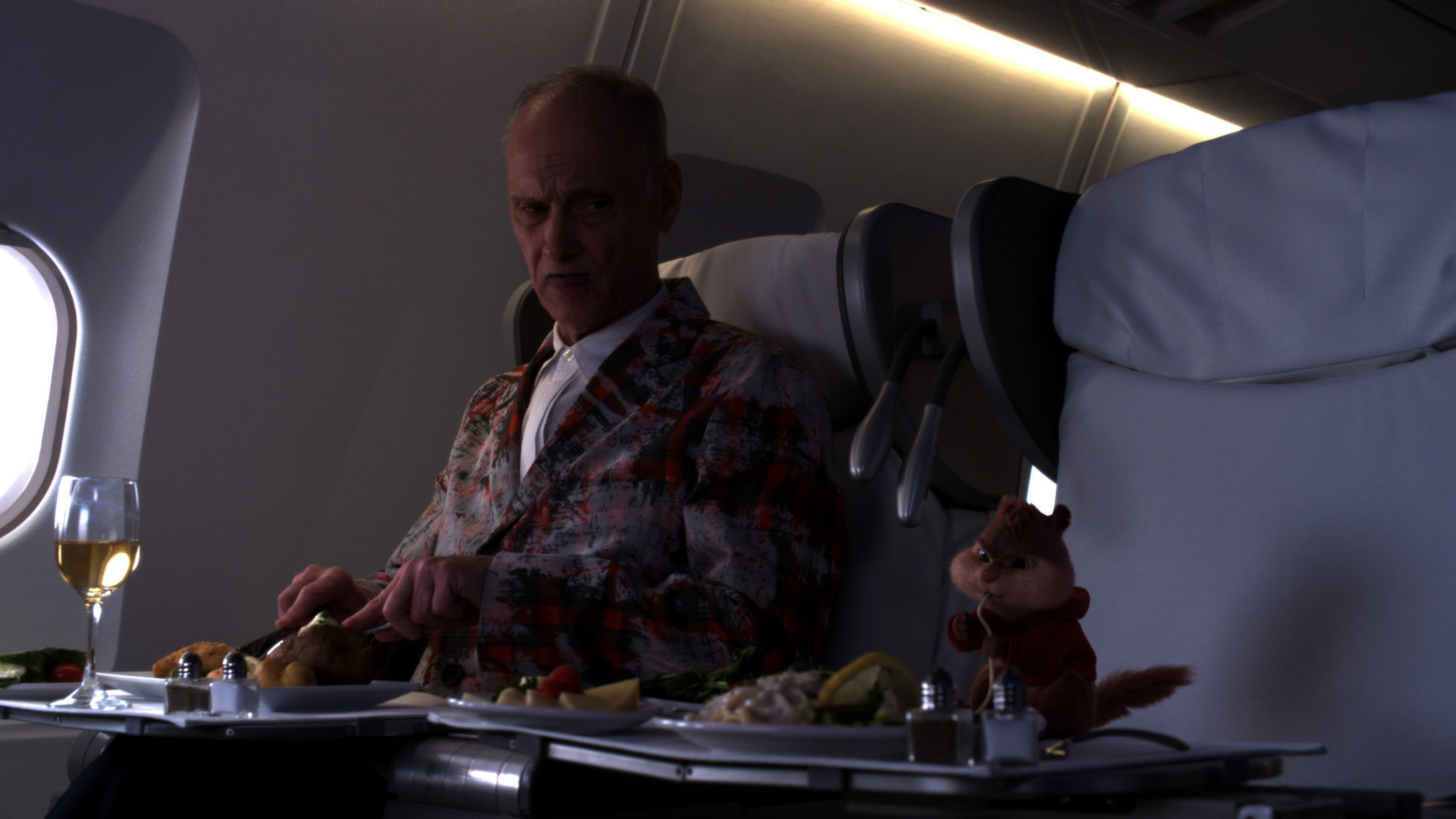 John Waters in Alvin and the Chipmunks